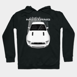 Mustang GT 2013 to 2014 - White Hoodie